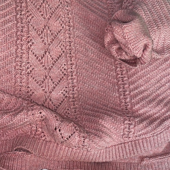 Sonoma Rose Cable Knit Sweater - Picture 5 of 5